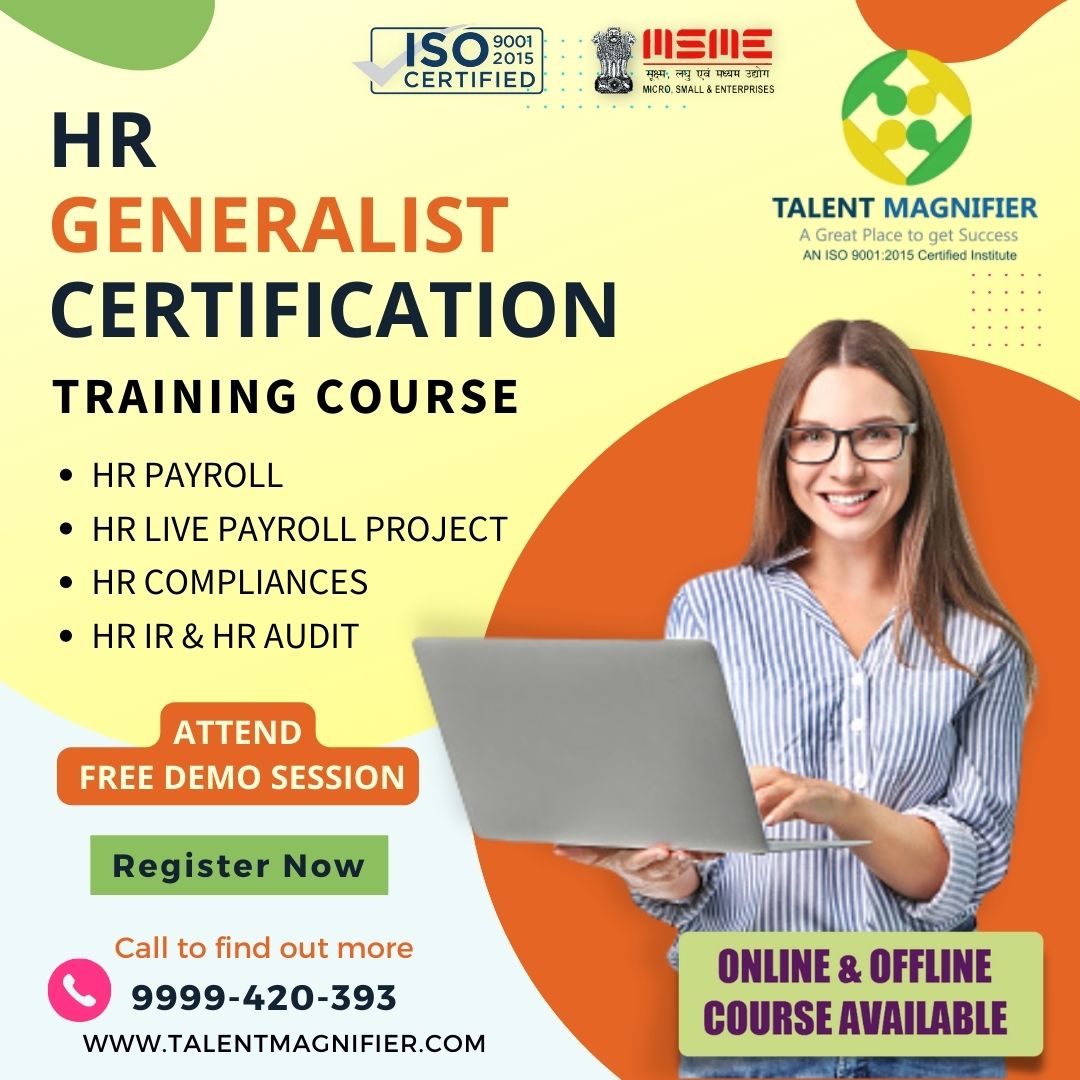 Online HR Generalist Training Online HR Certification Course   Mont 