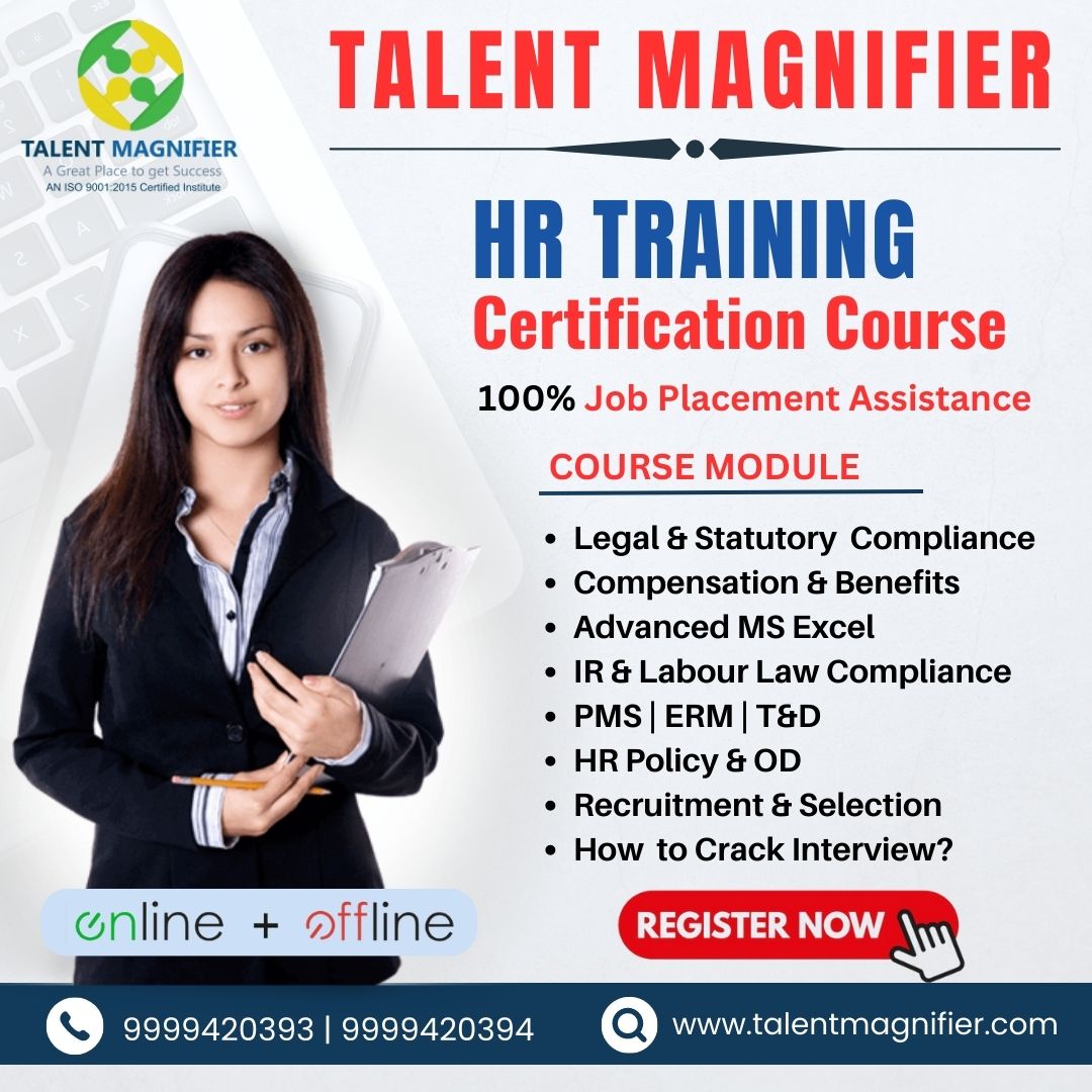 Best HR Generalist Training Institute in Laxmi Nagar Delhi » Talent ...